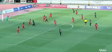 韩国U23 7-0狂胜老挝U23